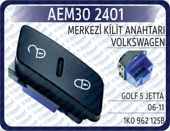 Kilit-Bagaj-Depo Anahtar Golf V-Jetta-Passat-Cc-Tiguan